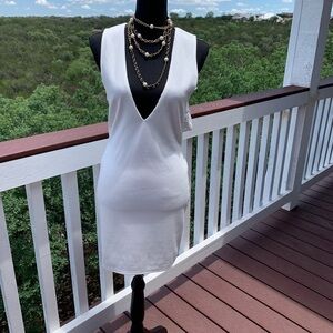 Kate Collection White Bodycon Dress‎